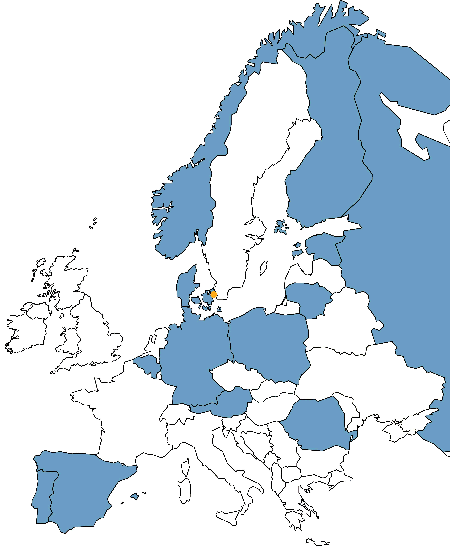 SMART study Copenhangen RCC Map